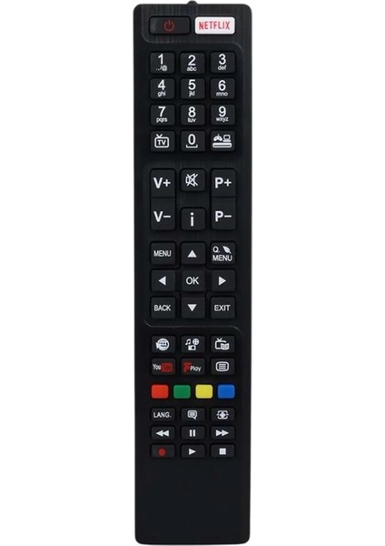 LCD LED Kumanda Vestel Maza Mapp 1266 Nexflix