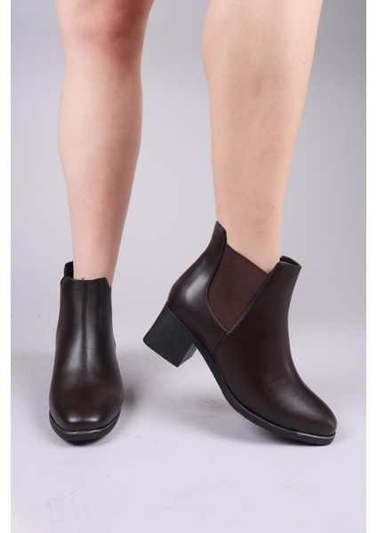 Mildura Lastikli Alçak Topuklu Bot Kahverengi fiyatları
