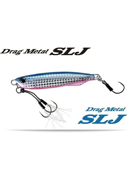 Drag Metal Slj Jig 80GR PBA0520 Blue Pink Suni Yem fiyatları