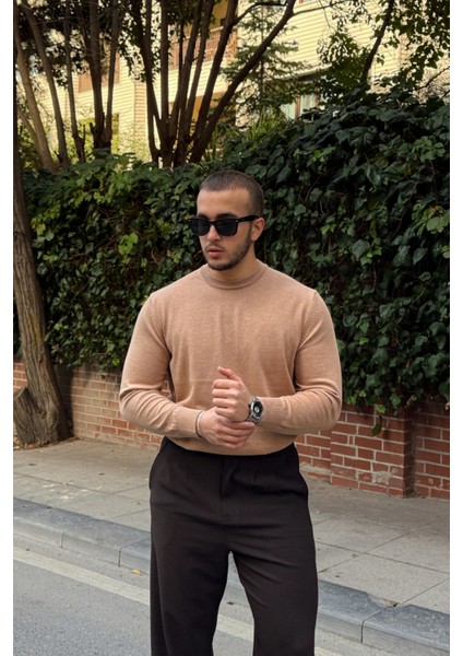 Acton Erkek %100 Organik Pamuk Bisiklet Yaka Triko Kazak fiyatları