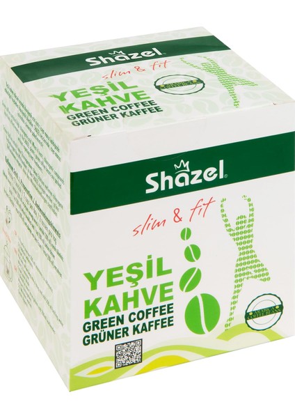 Shazel Yeşil Kahve Collagen - 10 Gr. 12'li Kutu