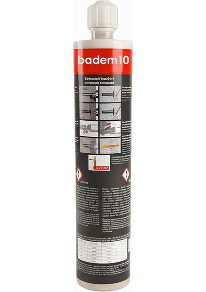 Polyester Bazlı Kimyasal Dübel 345 ml Profesyonel Ankraj Malzemesi Polyester Bazlı Kimyasal Dübel