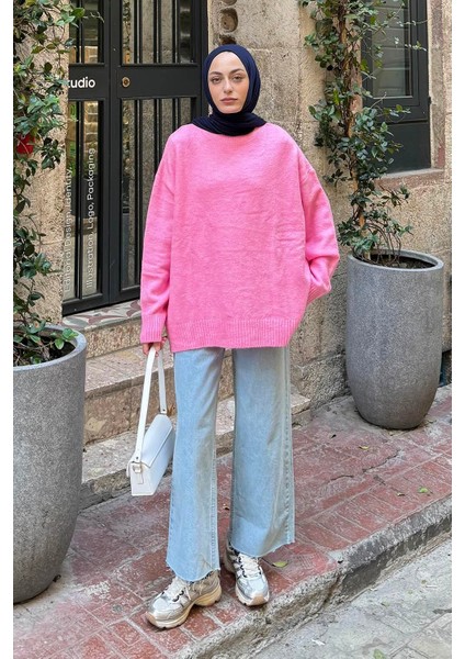 Salaş Dokulu Kazak Pembe