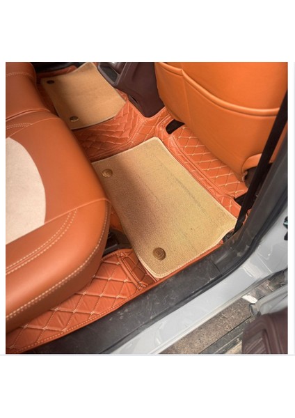 Chery Tiggo 8 Pro Max (5 Kişilik) Aracına Özel 8d Çift Katmanlı Havuzlu Paspas Takımı(Açık Kahverengi) fırsatları
