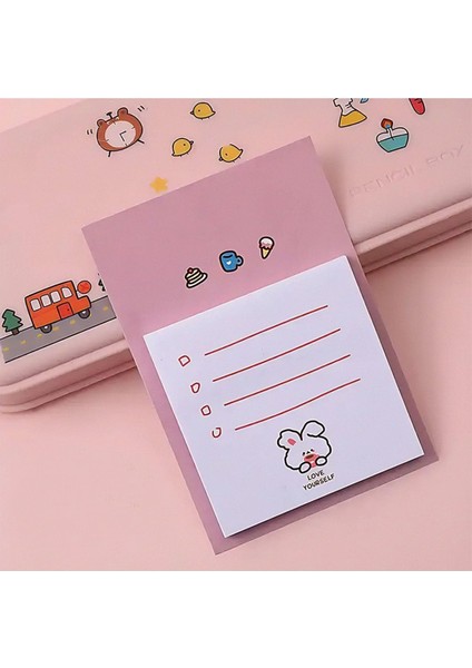 Tavşan Yourself Temalı Renkli Not Seti • • Sticky