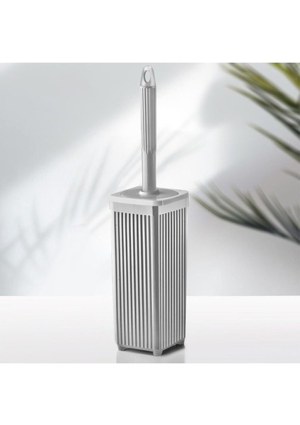 Haus Tuvalet Fırçası Klozet Fırçası Kare Gri