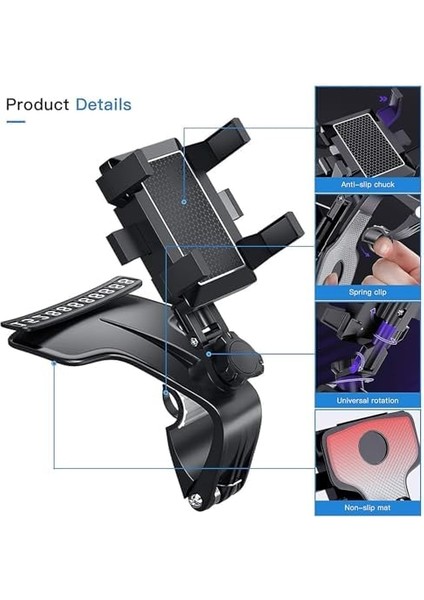 Tutucu Torpido Üstü Numaratörlü 360 Derece fiyatları