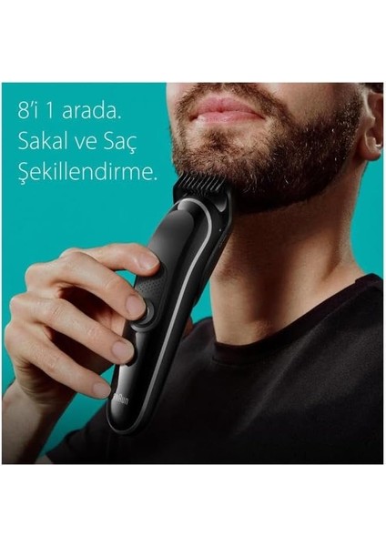 Series 3 MGK3440 Hepsi Bir Arada Şekillendirme Seti, 8’ı 1 Arada Erkek Bakım Kiti fiyatları