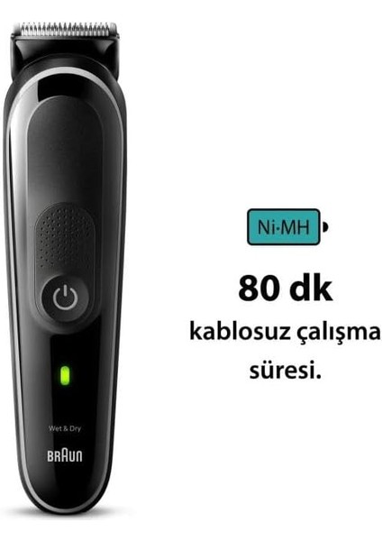 Series 3 MGK3440 Hepsi Bir Arada Şekillendirme Seti, 8’ı 1 Arada Erkek Bakım Kiti indirimleri