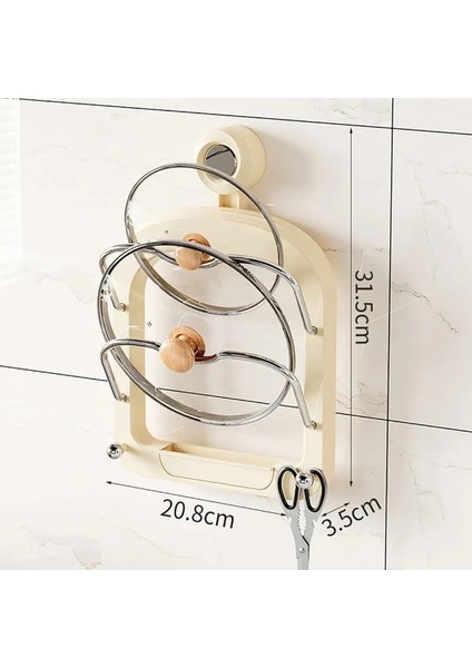 Tencere Tava Kapak Tutmak Için Mutfak Rafı Organizer indirimleri