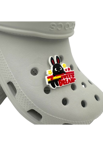 Terlik Süsü ve Aksesuarı , Çanta Süsü – Jibbitz 3D Sweet Dream Tavşanlı Figür Aksesuar fiyatları