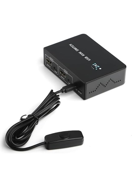 2xhdmı 4xusb Kvm Swıtch 4K/30Hz (DK-AC-KVMHD01) fırsatları