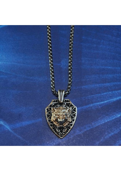 Kurt El Işçiliği 925 Ayar Gümüş Erkek Kolye fiyatları