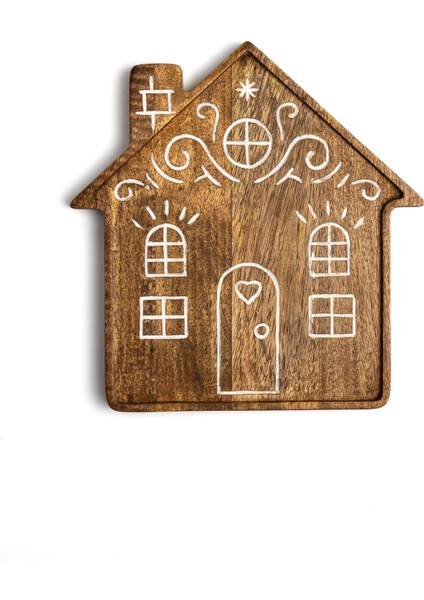 Noella Sunum Tabağı House 25X24 cm