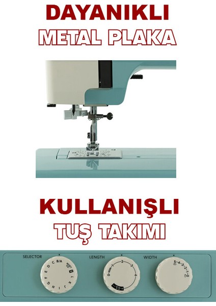TR2023 Dikiş Nakış Piko Makinesi Ev Tipi (Özel Seri) fiyatları