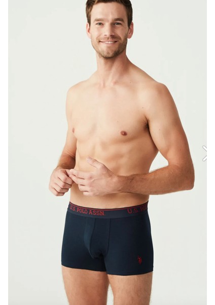 Erkek, Lisanslı, Uspa, Pamuklu, Ekonomik, Çeyizlik,3'lü Boxer Set (Kutulu)