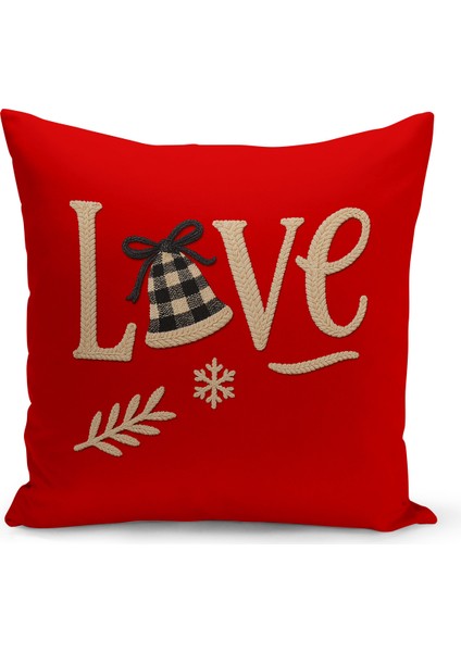 Yılbaşı Serisi Çift Tarafı Dijital Baskılı 4'lü Kırlent Kılıfı Seti (Christmas Noel Cushion Cover) modelleri