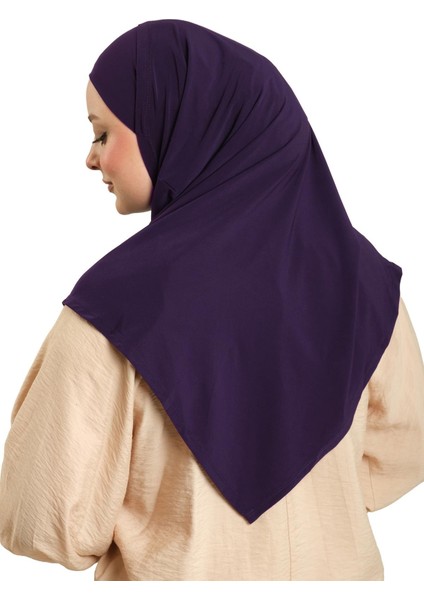 Mürdüm Pratik Hazır Geçmeli Tesettür Eşarp Sandy Kumaş Kendinden Boneli 1290_07 indirimleri