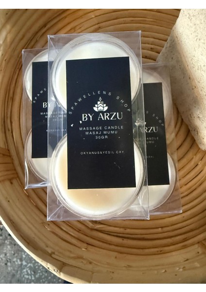 Aromaterapi Masaj Mumu(Okyanus & Yeşil Çay) modelleri