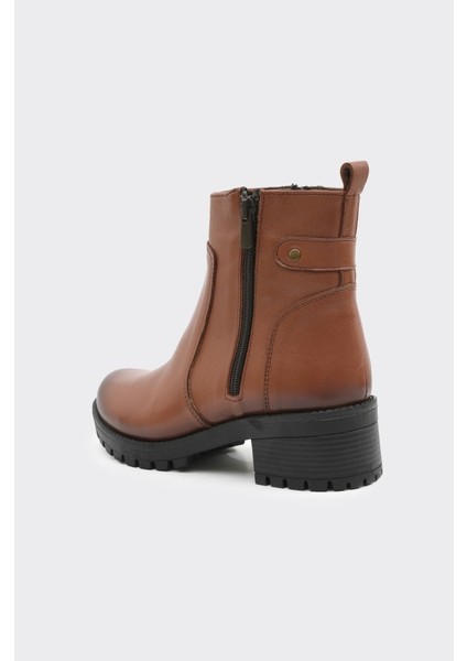 Hakiki Deri Fermuarlı Kadın Bot modelleri