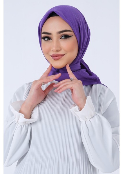 Mor Harem Scarf Incila Eşarp