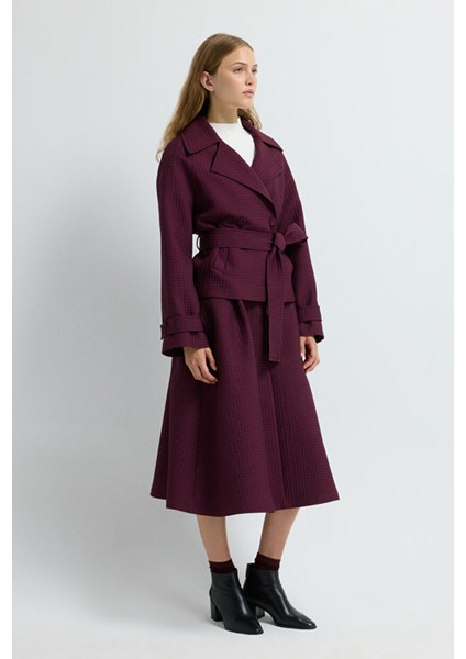 Kısa Trençkot Murdum 13645559001 indirimleri