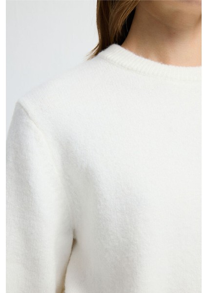 Uzun Kol Triko Kazak Ekru 13945303000 fiyatları