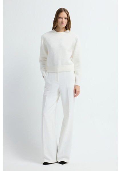Uzun Kol Triko Kazak Ekru 13945303000 modelleri