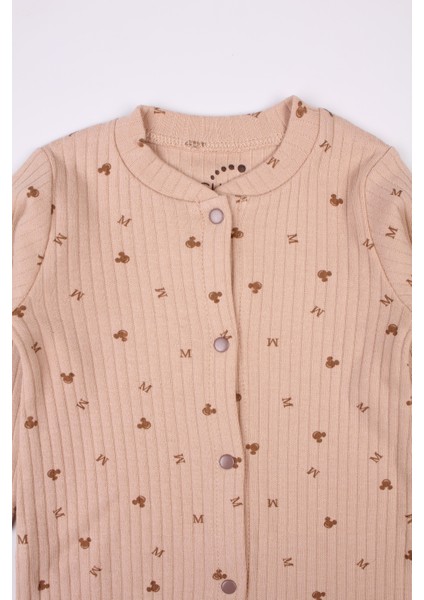 Yenidoğan Patikli Tulum Miki Baskılı Çıtçıtlı Bebek Tulumu fiyatları