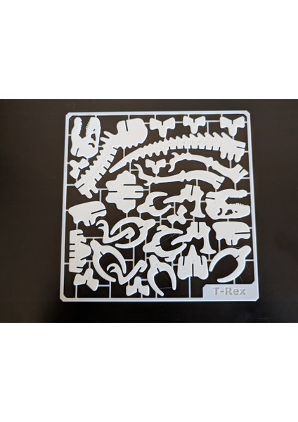 3D Baskı T-Rex Dinozor Iskelet Maketi– 3D Baskı Plastik Figür fiyatları