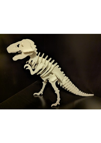 3D Baskı T-Rex Dinozor Iskelet Maketi– 3D Baskı Plastik Figür modelleri