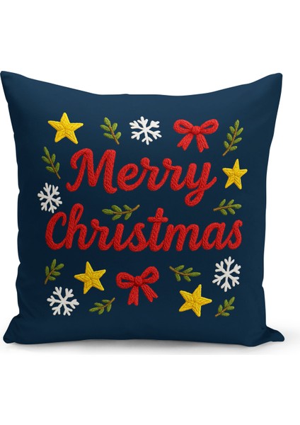 Yılbaşı Serisi Çift Tarafı Dijital Baskılı 4'lü Kırlent Kılıfı Seti (Christmas Noel Cushion Cover) fiyatları