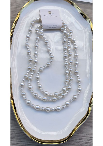 Inci, Kolye, Uzun, Çoklu Kullanım, Zarif