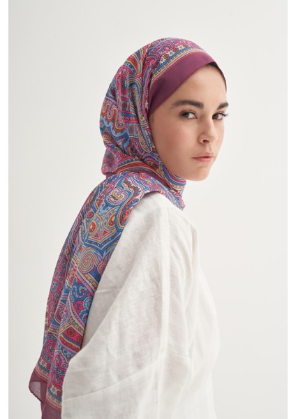 Sienna Pembe Nilla Pamuklu Şal modelleri