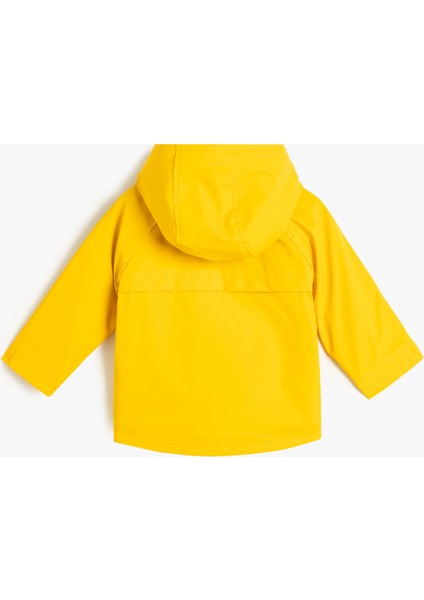 Kapşonlu Yağmurluk Peluş Astarlı Su Geçirmez Kapaklı Cepli fiyatları