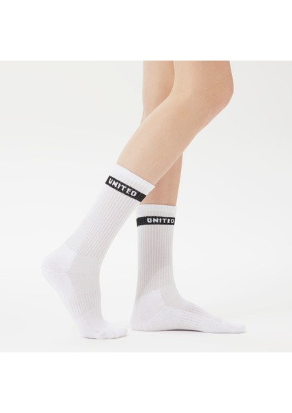 Unıted4 Kadın Beyaz 3'lü Çorap fırsatları
