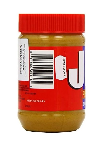 Jif Creamy Peanut Butter Fıstık Ezmesi 454 gr 94785