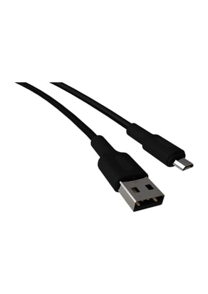 Micro USB Hızlı Şarj Kablosu (Siyah + Siyah Uç) (150 Cm) fiyatları