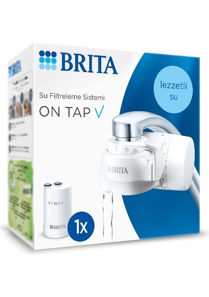 Brıta On Tap V Musluk Üstü Filtreleme Sistemi