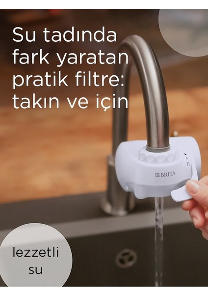 Brıta On Tap V Musluk Üstü Filtreleme Sistemi fiyatları