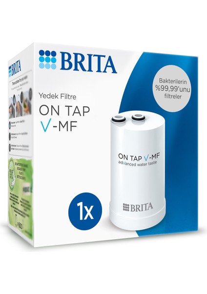 Brıta On Tap V-MF Musluk Üstü Filtreleme Sistemi Yedek Filtre