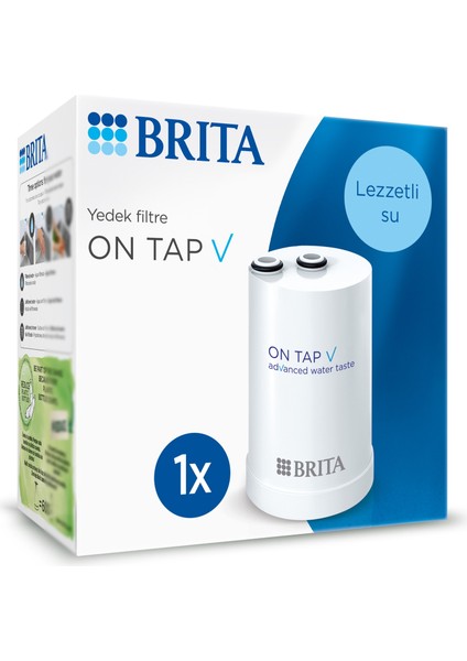 Brıta On Tap V Musluk Üstü Sistem - Yedek Filtre Kartuşu