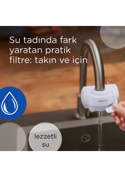Brıta On Tap V Musluk Üstü Sistem - Yedek Filtre Kartuşu fiyatları