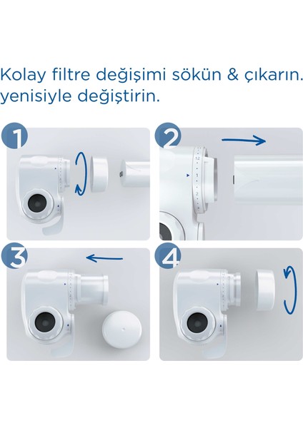 Brıta On Tap V Musluk Üstü Sistem - Yedek Filtre Kartuşu modelleri