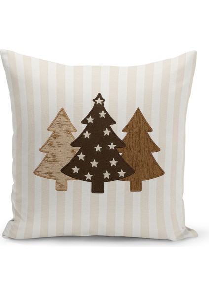 Yılbaşı Serisi Çift Tarafı Dijital Baskılı 4'lü Kırlent Kılıfı Seti (Christmas Noel Cushion Cover) modelleri