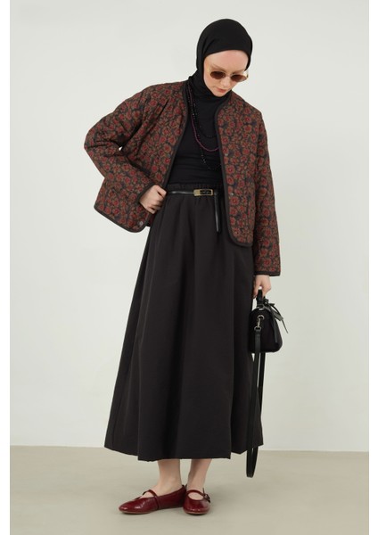 Soft Kraş Eşarp Siyah