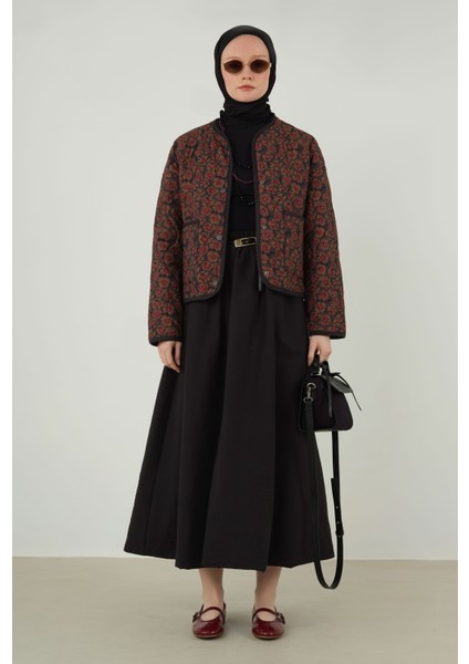 Soft Kraş Eşarp Siyah