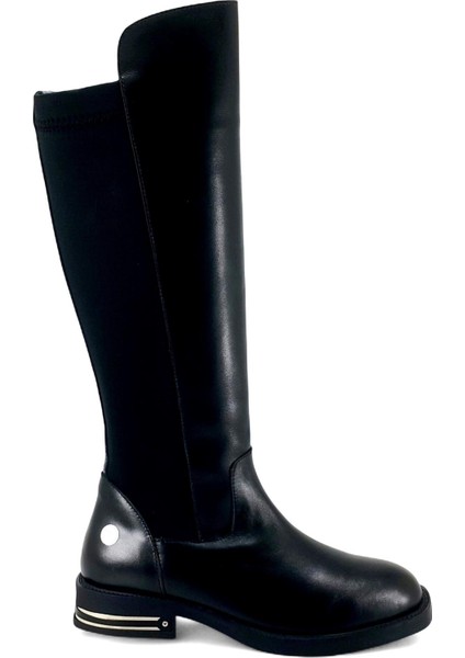 2370 25KÇ Kadın Günlük Çizme Siyah