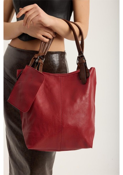 Cüzdanlı Parça Dikişli Çanta fırsatları