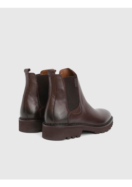 Gelson Hakiki Deri Kahverengi Erkek Bot fırsatları